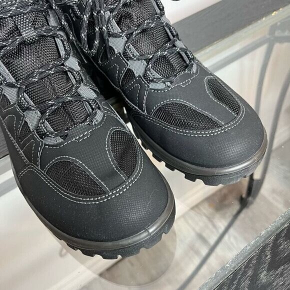 Ecco Women’s Size 11 Xpedition III Gore-Tex Waterproof Hiking Boot Black Lace Up - Picture 3 of 15